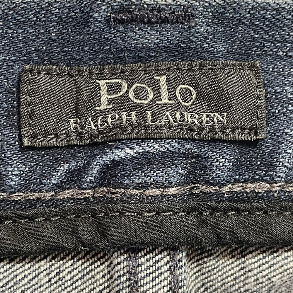 Polo Ralph Lauren Black Label Jeans Men's Size 34x34 (Fits 34x33) Indigo Stretch - Picture 9 of 11